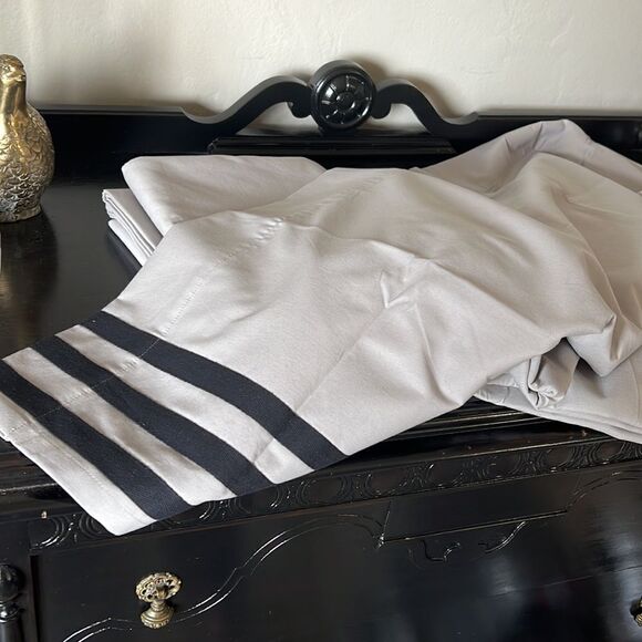 Pottery Barn Teen Twill Tape Track Drapes - Picture 8 of 9